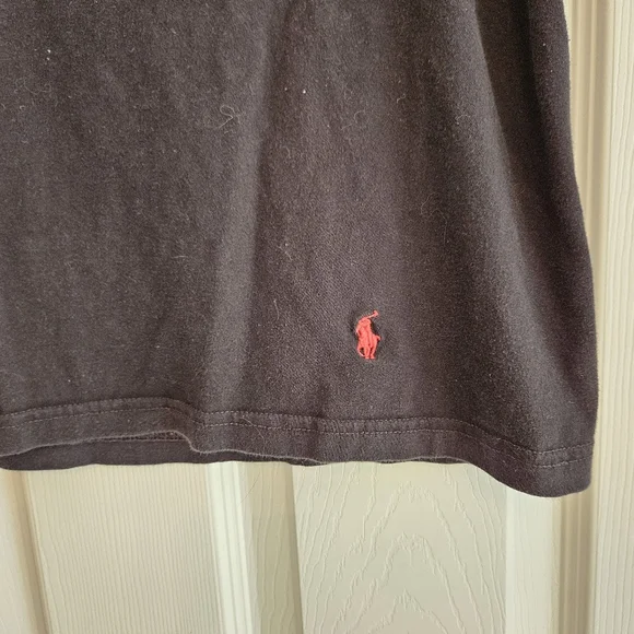 Polo by Ralph Lauren 2 T-Shirts (1) Black & (1) Gray Sz Med - Picture 8 of 9